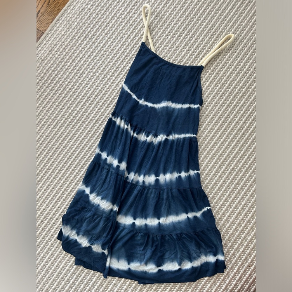 Ocean Drive Blue tie dye dress